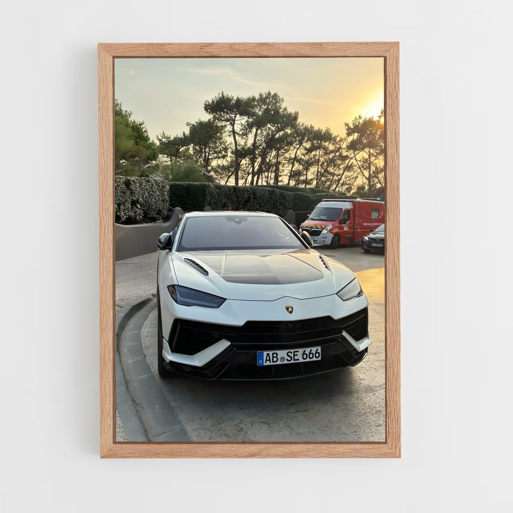 Poster L'Aigle de la Route – affiche Lamborghini (vue 4)
